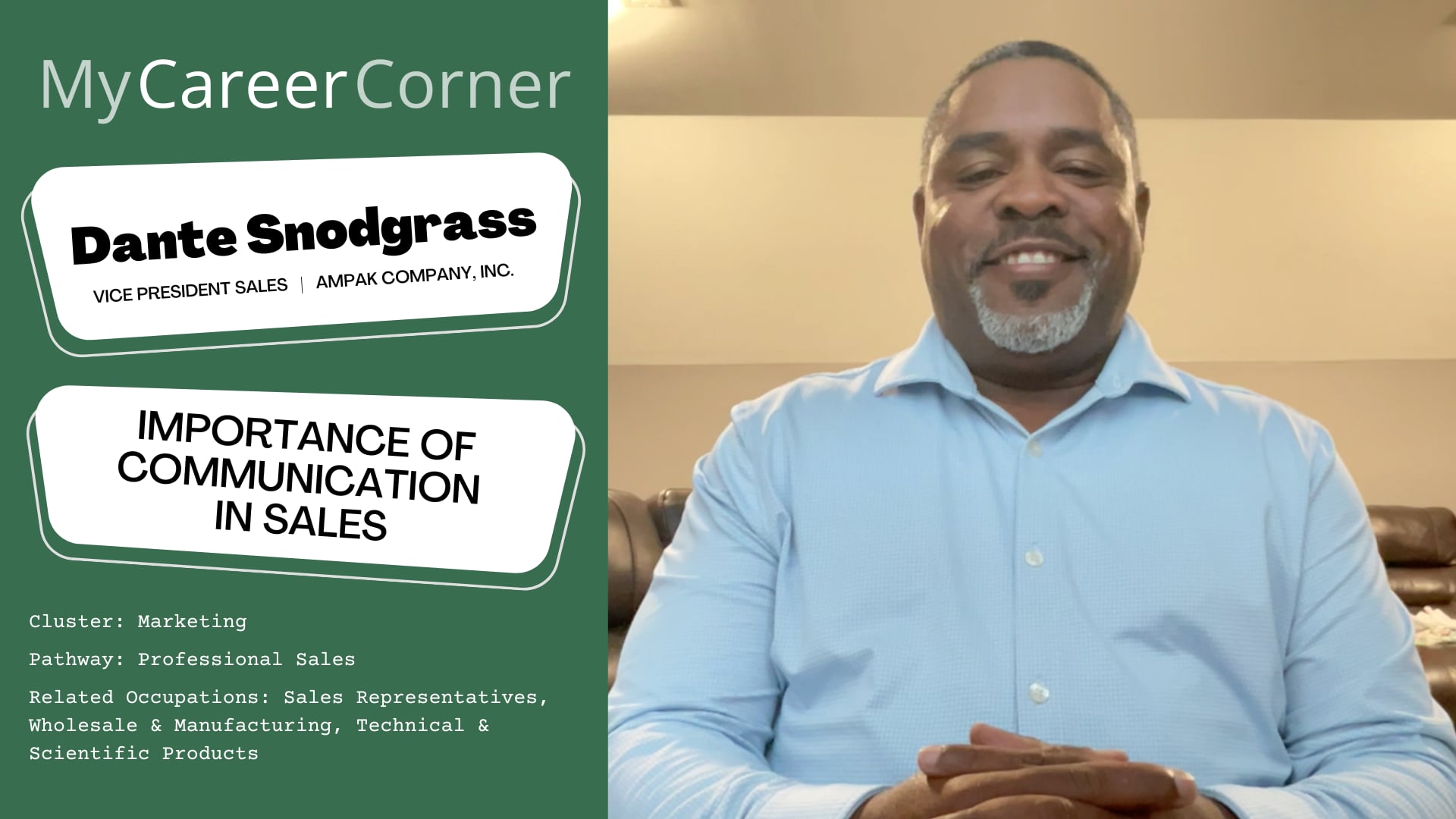 Importance of Communication in Sales with Dante Snodgrass